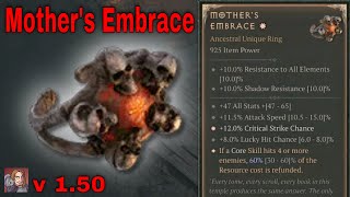 Diablo IV Unique Items - Mother's Embrace (Ring)[v1.5.0]