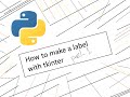 How to make a label with tkinter in Python (part 1)