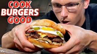 Mythical Chef Josh's Perfect Burger