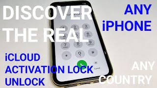Discover the Real iCloud Activation Lock Unlock Any iPhone with Forgotten Apple ID and Password✔️