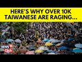 Taiwan Protests | Thousands Rally In Taipei City To Demand The Release Of Jailed Former Mayor | N18G