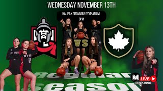 Halifax Grammar School vs Halifax West High School Regular Season November 13th