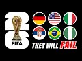 Countries That Are NOT Ready For World Cup 2026