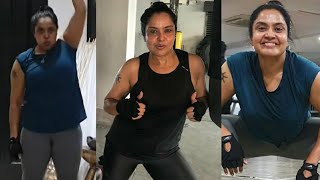 Actress Pragathi Mind Blowing Workout Video | Pragathi Aunty Latest Gym Video #Pragathiaunty