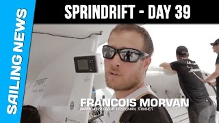 Spindrift - Jules Verne Trophy - Day 39 - Wind, calm, wind, calm