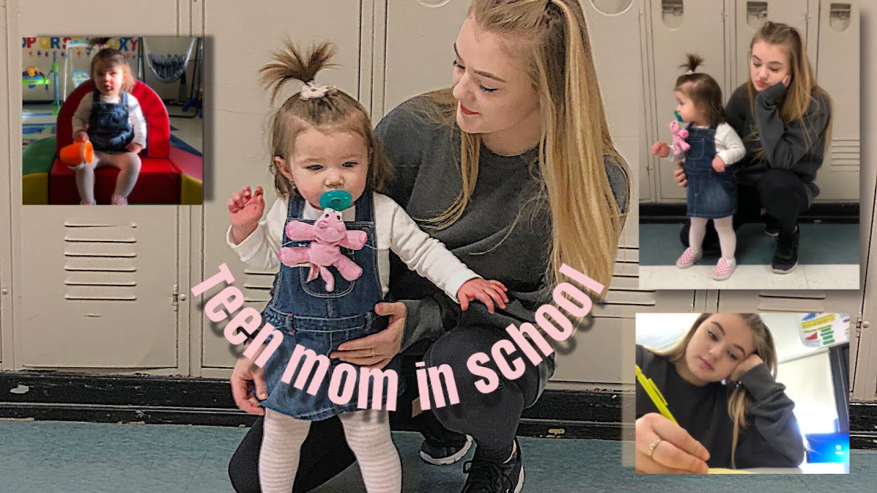 Day In The Life Of A Teen Mom In High School Youtube
