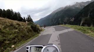 Sölkpass Abfahrt Südseite, Speed Triple on the Road [Engine Sound only]