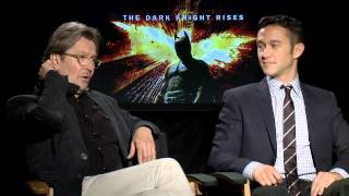 The Dark Knight Rises (2012) Exclusive Joseph Gordon-Levitt & Gary Oldman Interview