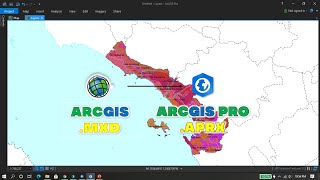 Cara Menambahkan Dokumen ArcGIS (ArcMap mxd) ke ARCGIS PRO