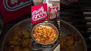 Shrimp & Grits the Ragin’ Cajun way—bold, creamy, and ready to impress!