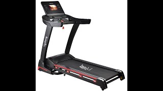 Lifelong Automatic AC Motor 6HP Treadmill with 7inch Touch TFT Screen \u0026 15 Level Auto Incline