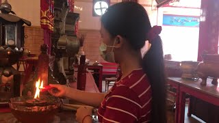 Visiting A Chinese Temple Yangon Myanmar 🇲🇲