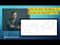 How to Spot Reversal Of Bullish Or Bearish Trend  #elliottwave #tradingeducation