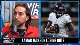 Ravens decision to stall Lamar Jackson's extension looking like the right one? | What's Wright?