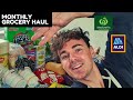 ALDI & WOOLWORTHS VEGAN GROCERY HAUL | Family of 4 with prices 2020