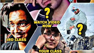 Your class your Youtuber #bbs #yessmartypie #ujjwalgamer #gamerfleet