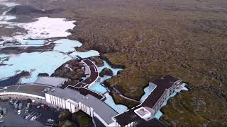 Travelkolik Iceland Izlanda Bluelagoon by drone