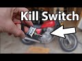 Cara Memasang Kill Switch Tersembunyi di Sepeda Motor (Alat Anti Maling Murah)