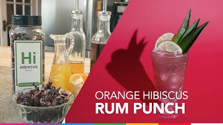 Spiceology Mixology - Orange Hibiscus Rum Punch Recipe