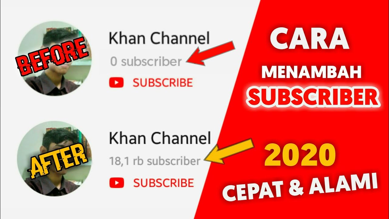 Cara Menambah Subscriber 2020 Youtube