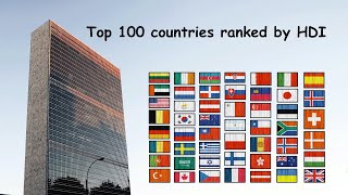 TOP 100 COUNTRIES RANKED BY HDI 📊