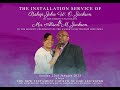 NTCG The LightHouse - The Installation Service Of Bishop John W. O. Jackson & Mrs Alison M.Jackson