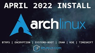 Arch Linux Monthly Install: April 2022