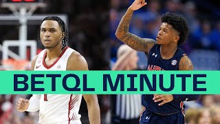 Arkansas - 2.5 vs Auburn 🏀| BetQL Minute 3.9.23