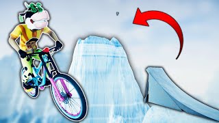 JUMPING OVER A GIANT ICE MOUNTAIN! (Descenders)