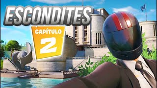 Fortnite - 50 Nuevos Escondites! Temporada 2 (Capitulo 2)