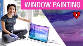 How To Make A Resin Window Painting