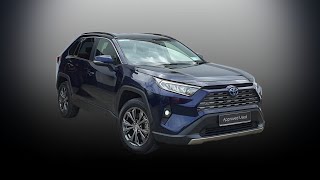 2022. (222 REG). TOYOTA - RAV4 - SOL. HYBRID. MIDNIGHT BLUE. HUGH BOGGAN MOTORS WEXFORD