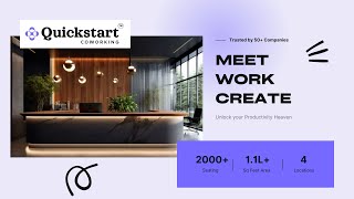 QuickStart Co-working: Why It’s the Ultimate Workspace Choice?#QuickStartCoWorking#FlexibleWorkspace
