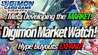 Digimon Market Watch! Meta Developing the MARKET! Hype Buyouts EXPAND! (Digimon TCG 2025)