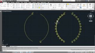 AutoCAD 2012 Introduction Training-0905 Path array command