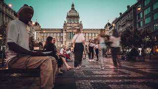 Wenceslas Square 4K Video Timelapse