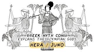 Hera /Juno: Greek Myth Comix explains the Olympian Gods (OCR GCSE Classical Civilisation)