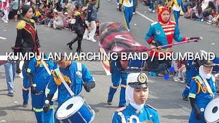 Marching Band / Drumband In Carnival 2024 || Pangkalpinang (Part 2)