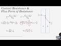 heat transfer chapter 3 thermal resistances in parallel contact resistance r value