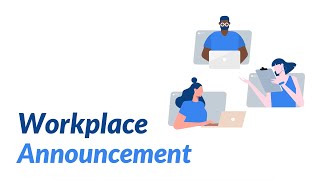 Workplace Announcement Video Template (Editable)