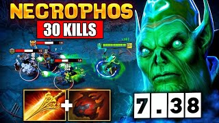 +112K Damage Necrophos Insane Damage 7.38 🔥🔥🔥+1000 AOE Dota 2