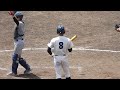 20220718 選手権神奈川大会4回戦　桐蔭学園vs慶應義塾戦 9回裏桐蔭攻撃