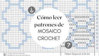 ✨APRENDE MOSAICO CROCHET 1 | MÁSTERCLASS 1 | PRINCIPIANTES | CHIC DIY #mosaiccrochet #tutorial