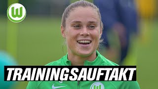 Der Trainingsauftakt der Wölfinnen | VfL Wolfsburg