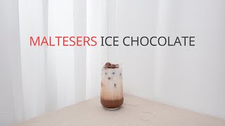 편식 홈 카페(Home Cafe) 몰티져스 아이스초코 레시피 Home Cafe Recipe MALTESERS ICE CHOCOLATE