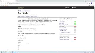 [CSES.FI PYTHON] Gray Code