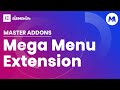 Create Mega Menu in Elementor Landing Page | multiple column nav menu using Elementor page builder