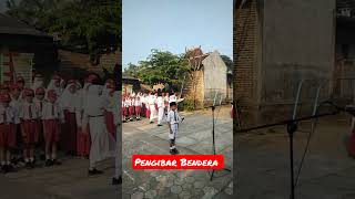 Petugas Pengibar Bendara Merah Putih @sdnpenanggungan-pati926  (Vina - Isma - Aghniya) #shorts