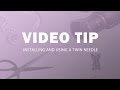 Brother Video Tip: Installing and Using a Twin Needle