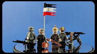 LEGO WW1 German soldiers Figurescombi | Cinematic Review